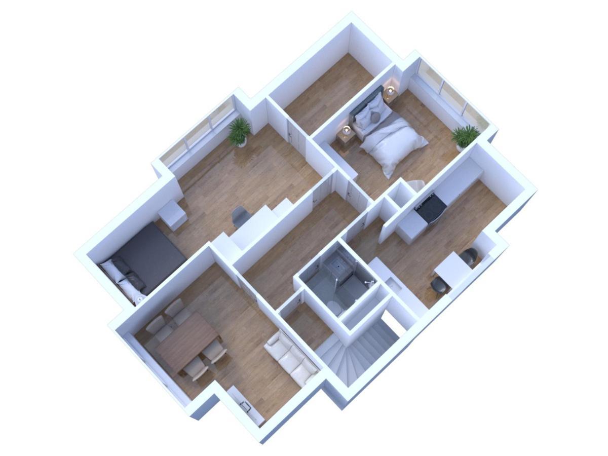 Schoenes City-Apartment Mit 2 Schlafzimmer, Parkplatz, Ruhig Und Hell, D46-Dg Oldenburg Exterior photo